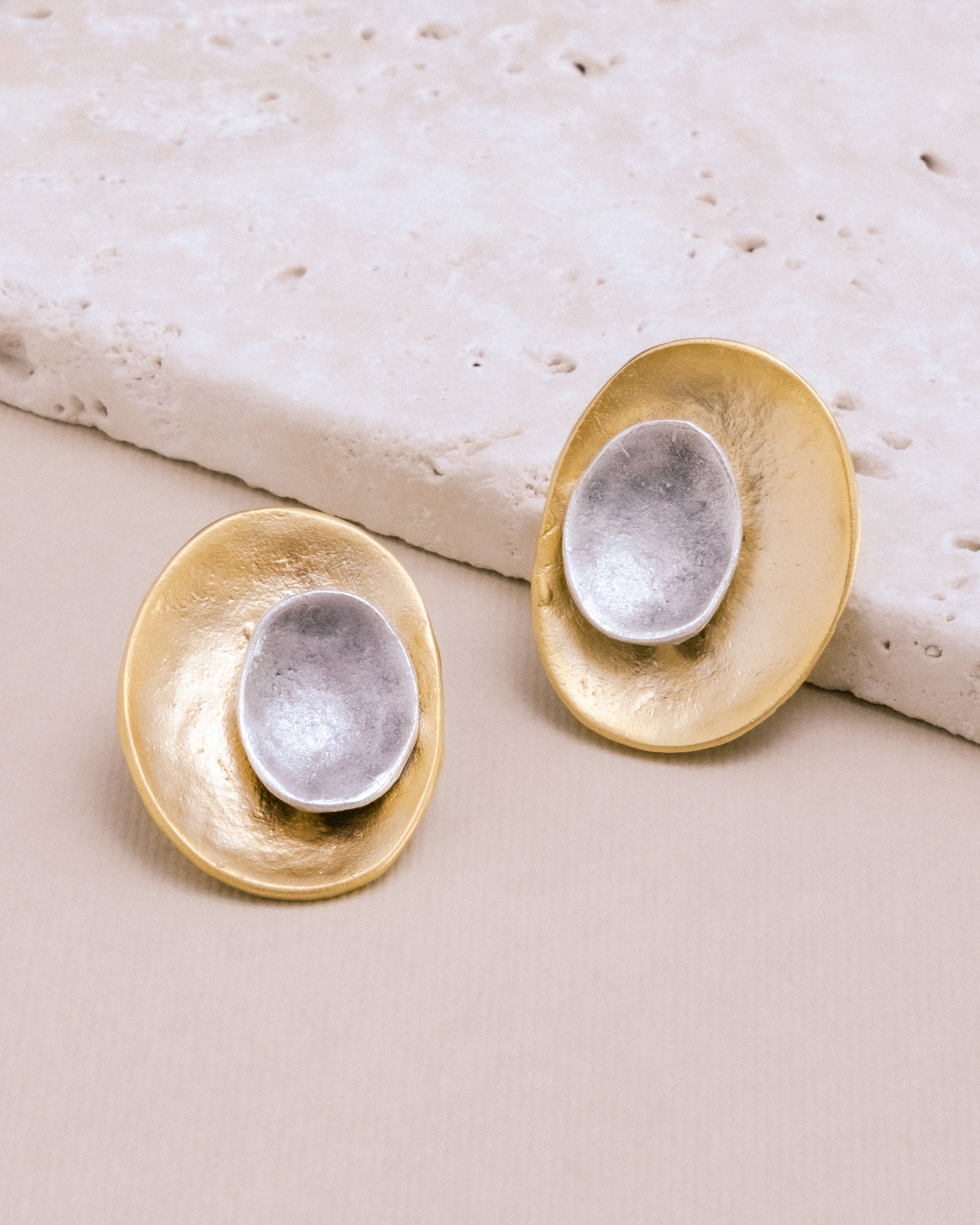 Golden Eclipse Earrings