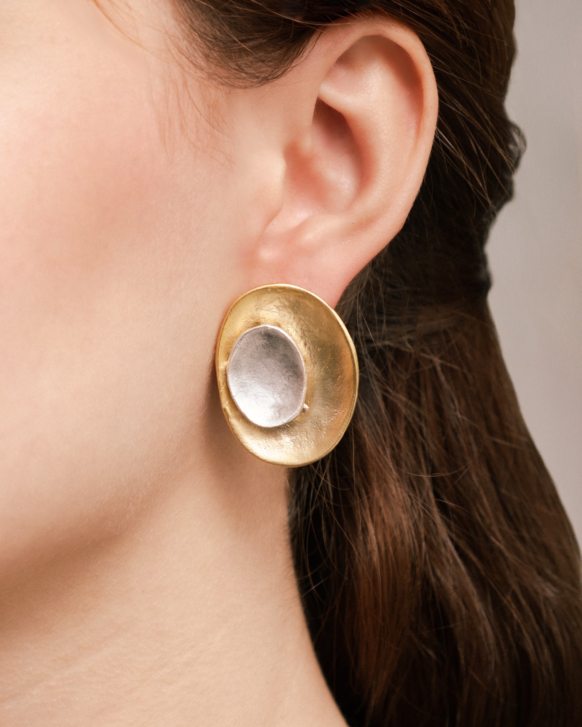 Golden Eclipse Earrings