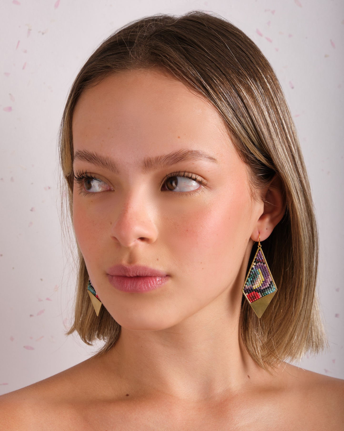 Kaleidoscope Kite Earrings