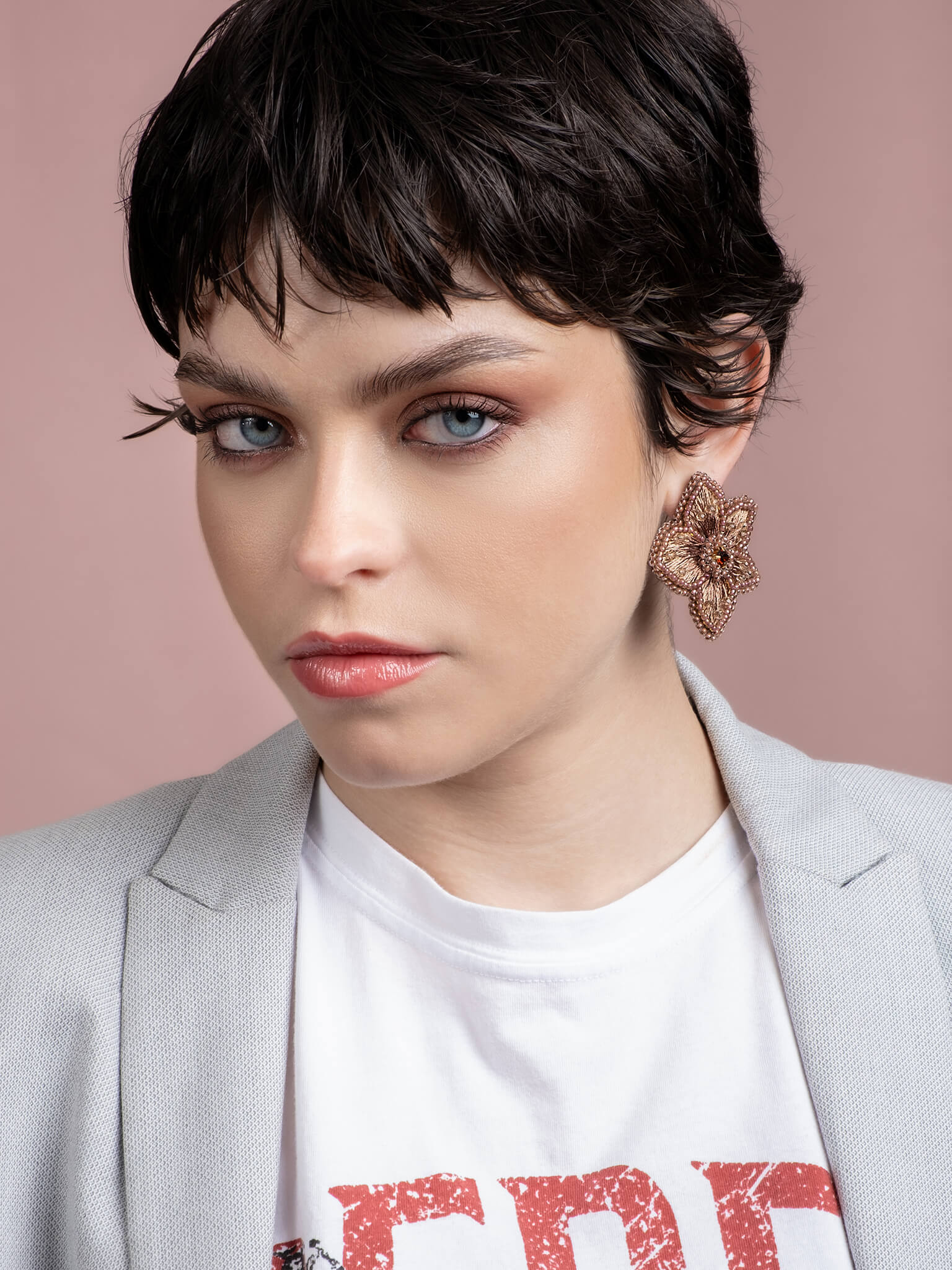 Jasmine Earrings (Black)