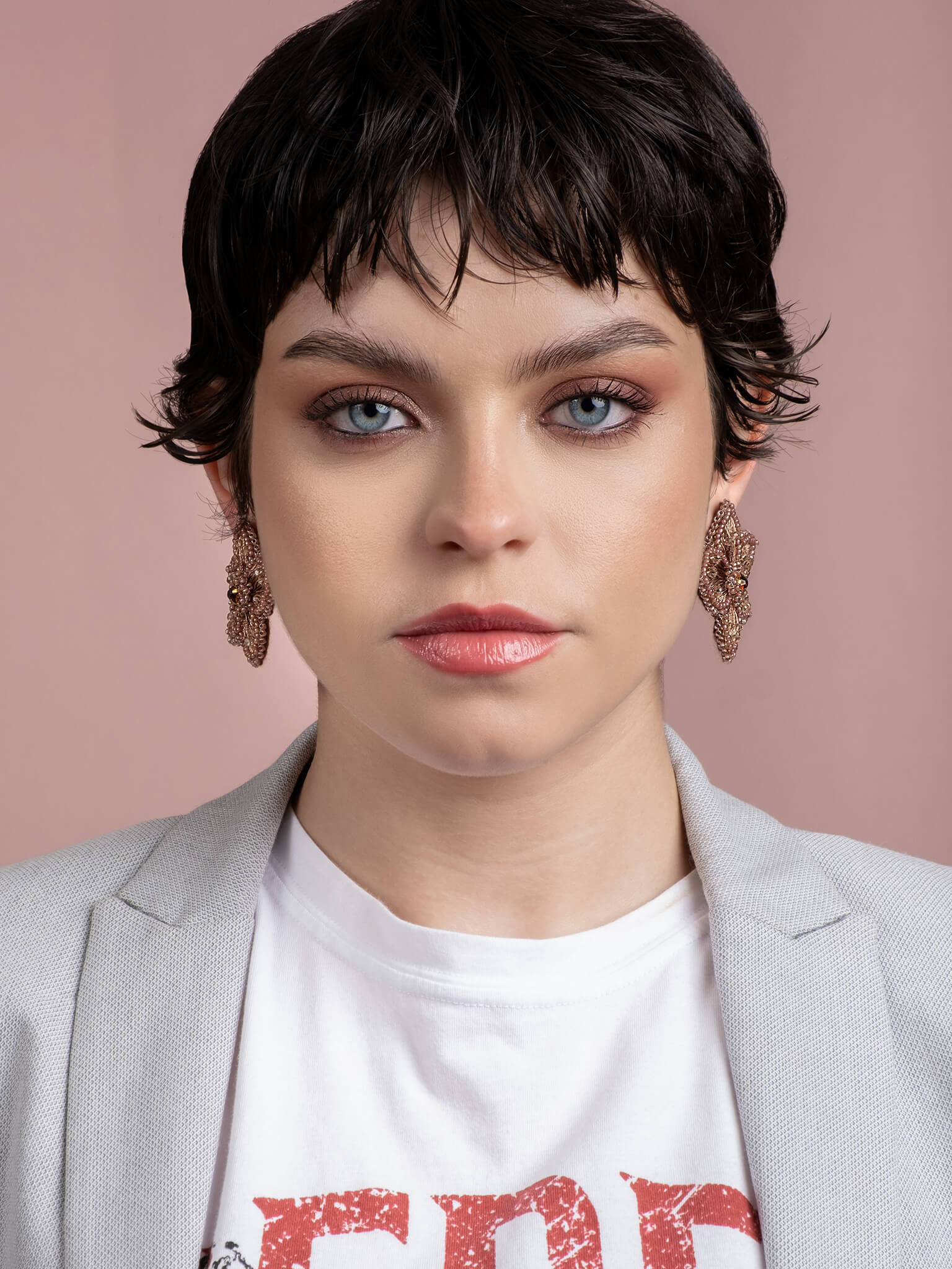 Jasmine Earrings (Black)