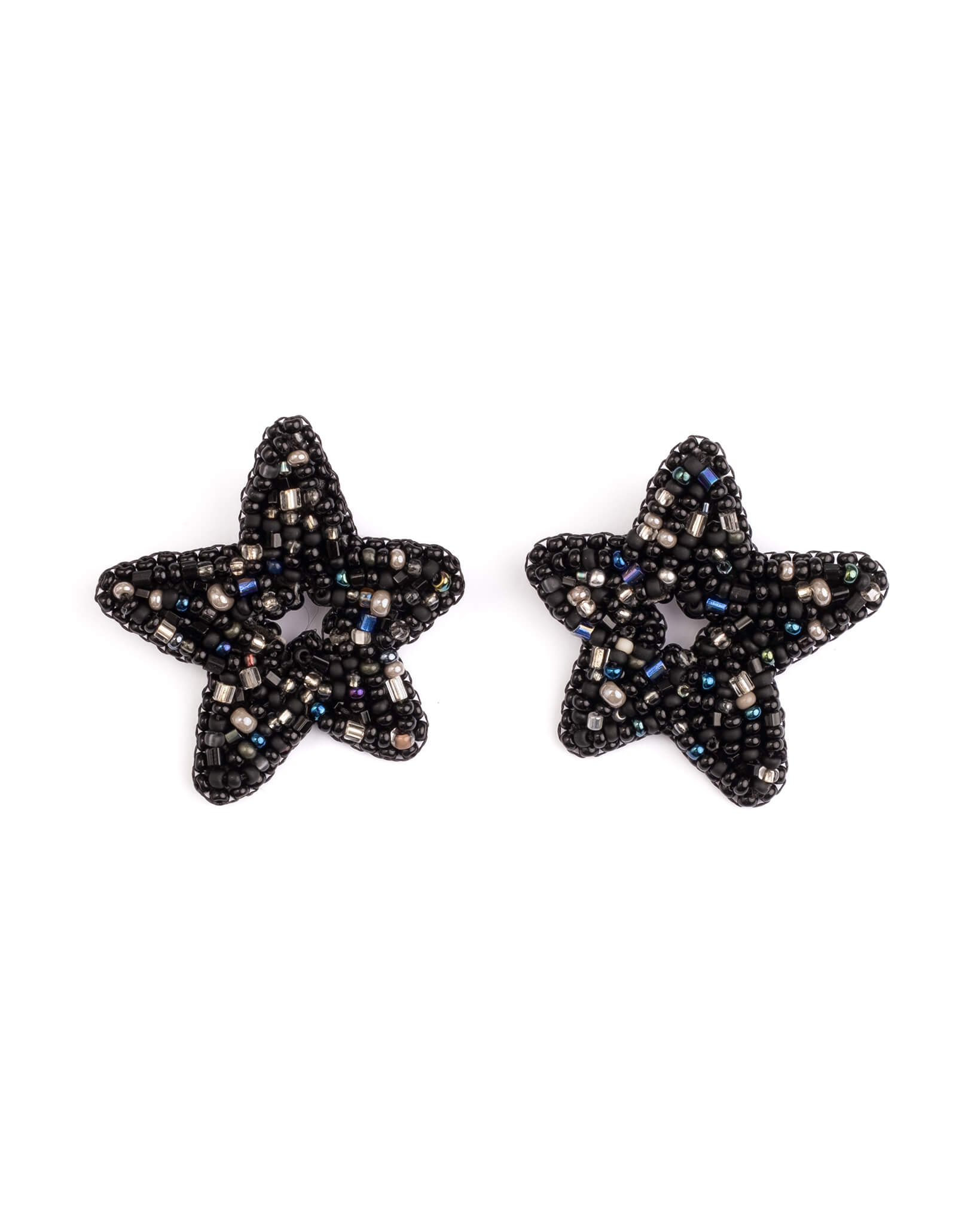 Nova Stud Earrings (Black)