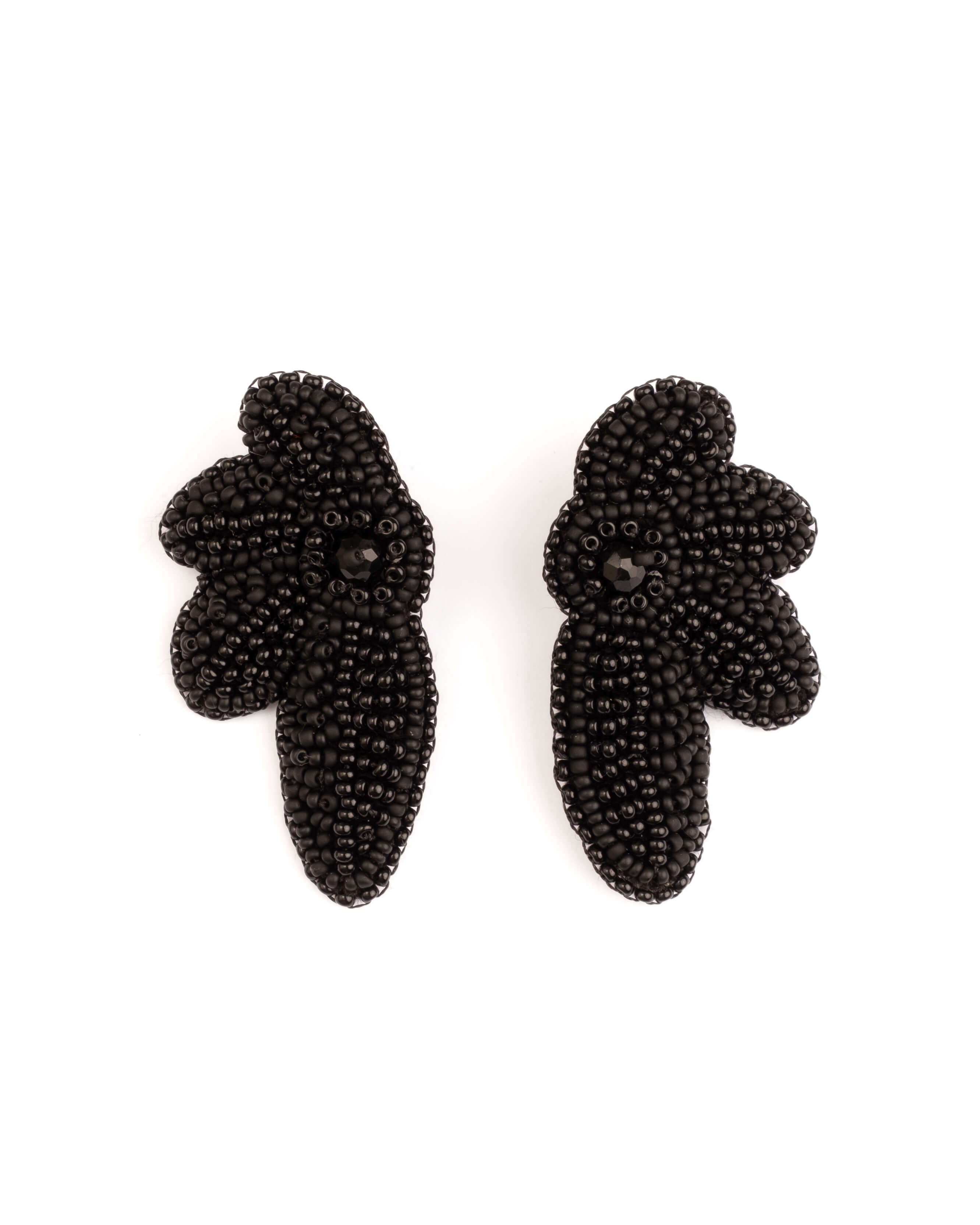 Petalia Earrings (Black)