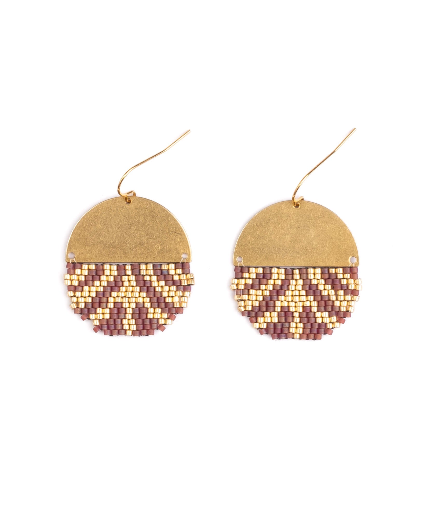 Savoy Drop Earrings (Cherry)