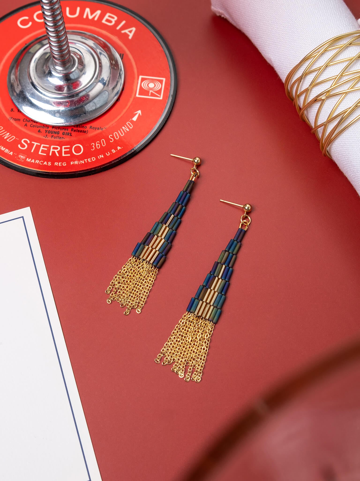 Skylark Earrings (Blue)