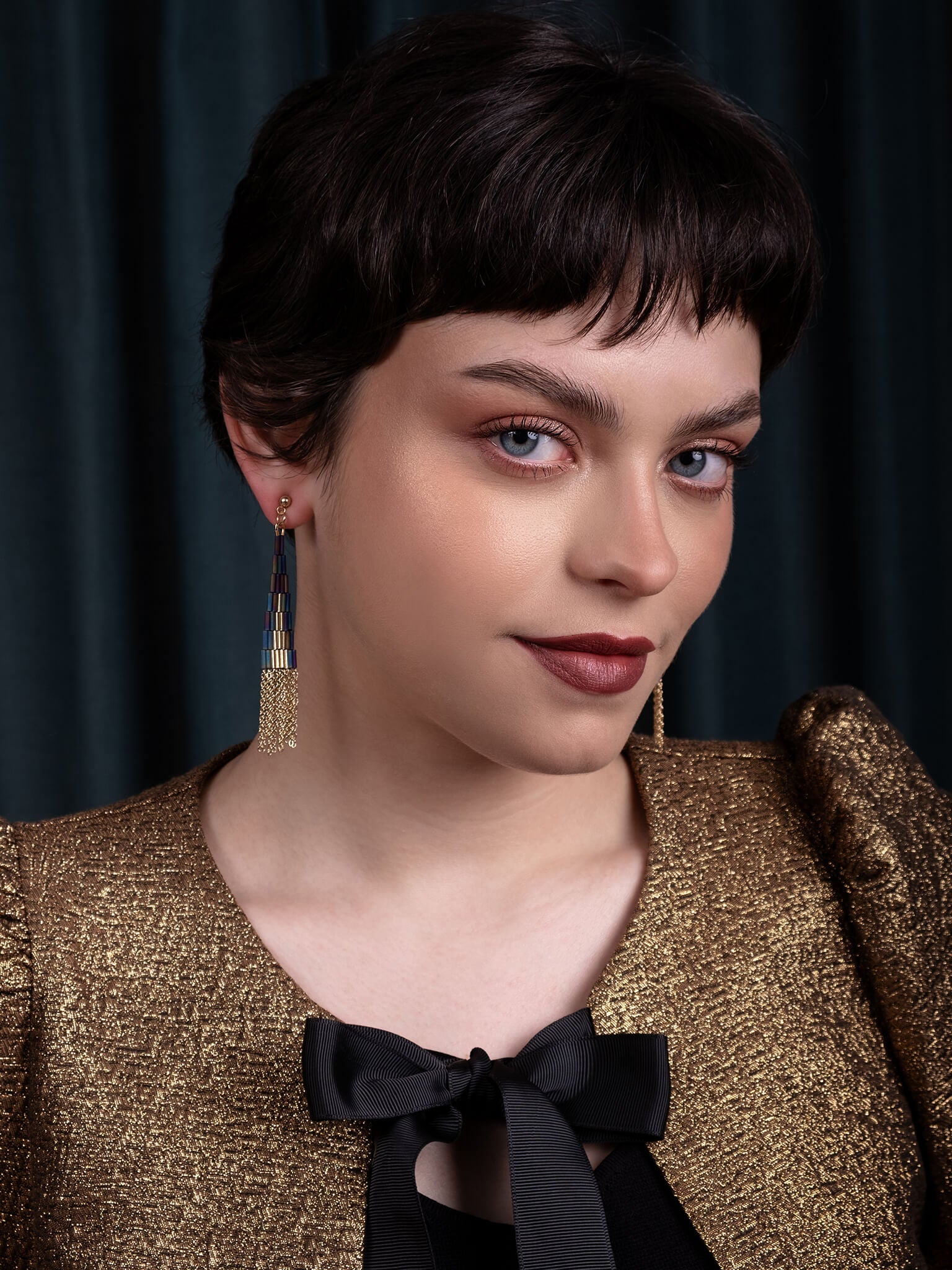 Skylark Earrings (Green)